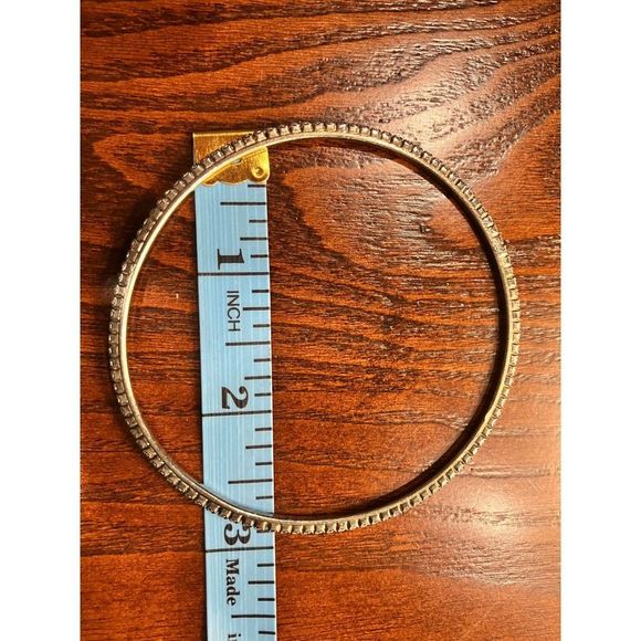 Rhinestone Bangle Bracelet! - Picture 2 of 6